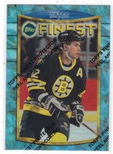 1994-95 FINEST REFRACTOR ADAM OATES #67 SWEET! BRUINS HOFer