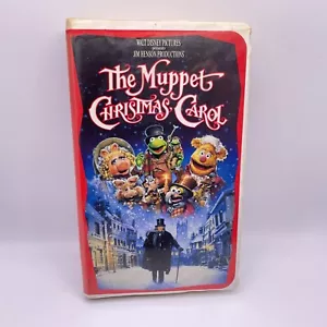 The Muppet Christmas Carol - VHS Tape Movie - Henson Disney - Picture 1 of 3