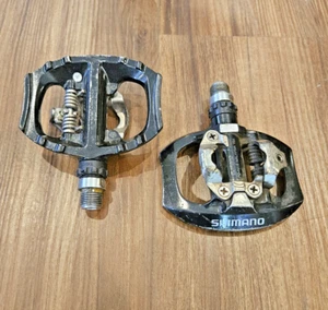 Pedales Shimano SPD PD-A530 sin clip/plataforma, negros, doble cara - Imagen 1 de 4