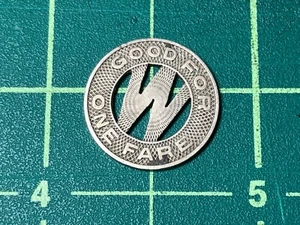 WITCHITA TRANSPORTATION CO. TOKEN ONE FARE - Picture 1 of 4
