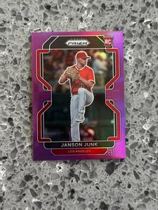 2022 Panini Prizm Janson Junk Pink Rookie #139 Los Angeles Angels - Picture 1 of 2