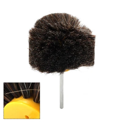 4 Horsehair Polishing Wheel Buffing Brush with Ball Head Wood Metal Rotary Tool - Image 1 of 4