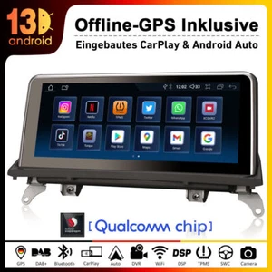 10.25"64GB Qualcomm Android 14 Autoradio für BMW X5 E70 X6 E71 CIC GPS WiFi DAB+ - Bild 1 von 24