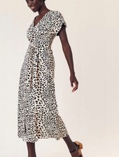 oasis animal print sundress