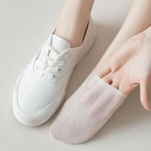 Ice Silk -Non slip Socks Invisible 1/3Pair Breathable Ultra-thin Sock Women" - Picture 1 of 28