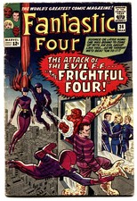 Fantastic Four #36 First Medusa Frightful Four MARVEL  comic book 1965
