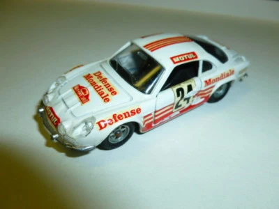 DIE CAST 1/43 SOLIDO  ALPINE BERLINETTE- TOUR DE FRANCE SCALA nr. 2 - Immagine 1 di 2