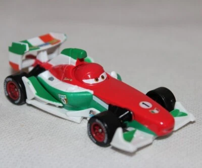 Disney Pixar Cars Francesco Bernoulli F1 Hauptgegner Metall dieCast 1/55 Vitrine - Bild 1 von 4