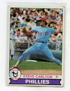 1979 TOPPS # 25 STEVE CARLTON  , PHILLIES , B