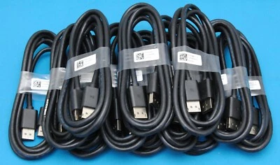 Lot 12 câble graphique DISPLAYPORT pc écran Dell RN698SAA2 ( BV105 ) - Photo 1/4