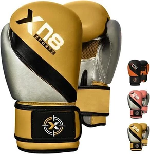 XN8 Boxing Gloves Sparring Punch Bag Professional Kickboxing Fight Training MMA - Picture 1 of 111