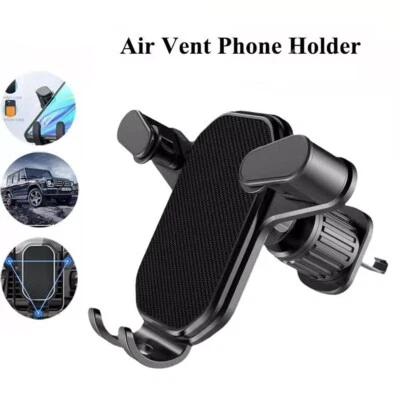 360° Universal Air Vent Mobile Phone Holder In Car Stand Cradle Mount GPS iPhone - Image 1 of 4