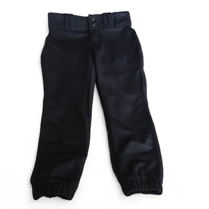 Champro Youth Baseball Pants Black Small Girls Soft Grip - Picture 1 of 10