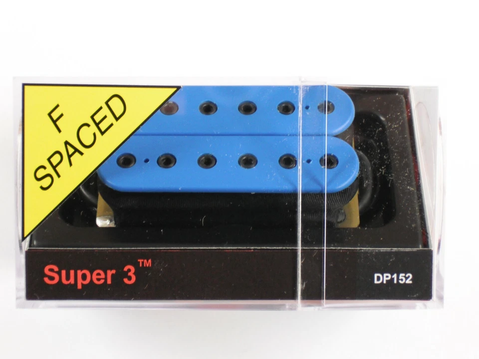 Puente Humbucker DiMarzio Super 3 espaciado en F azul DP 152 Foto 1 de 1