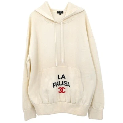 Chanel Sweater Top White P60445K46041 #50 194727 - Image 1 of 4