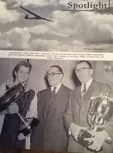 c9-2 ephemera picture judy grinham chris brasher walter monckton savoy - Picture 1 of 1