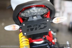 17-20 Ducati Monster 797 797+ Fender Eliminator Tidy Tail + LED License Light - Picture 1 of 1