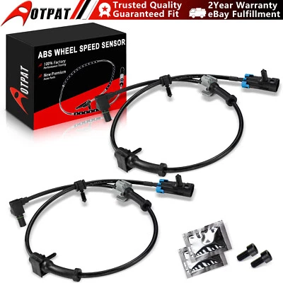 Датчик скорости переднего колеса ABS для Chevy Tahoe GMC Yukon Cadillac 1999-2013 годов выпуска 2 шт. - Изображение 1 из 4