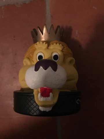 Manchester Monarchs Max Lion Mascot Bank Hockey Figurine SGA AHL Hockey Cover