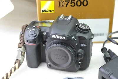 Nikon D7500 20,9MP Digital SLR Kamera , Auslösungen/shutter count 44821 - Bild 1 von 4