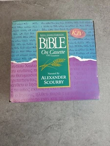 The Holy Bible Old Testments On Cassette Narrated By Alexander Scourby - Picture 1 of 10