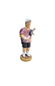 Figurine Tennis Sinner 15 CM Environ Terre Cuite n1 au Monde Nativité Non - Picture 1 of 2