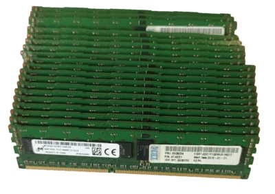 IBM 20 x 8GB 1RX4 PC3-14900R DDR3 1866GHZ ECC SERVER RAM 00D5034 47J0221 Micron - Image 1 of 4