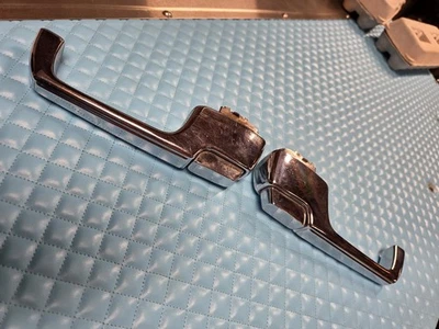 67-72 Chevrolet C10 Pickup Truck OE Door Handles Chrome PAIR C10 Suburban - Image 1 of 2