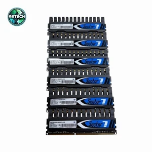 🖥️ Patriot Sector 7 DDR3 24GB (6x4GB) 1600MHz Desktop RAM Kit - Picture 1 of 2