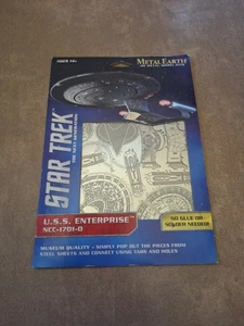 Star Trek USS Enterprise NCC-1701 Metal Earth 3D Metal Model Kit MMS280 - Picture 1 of 2