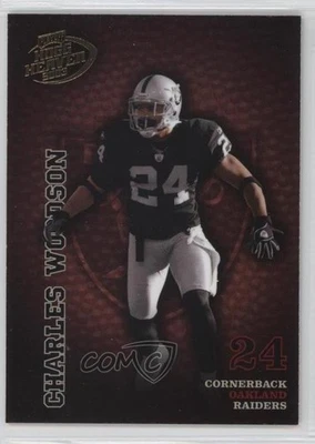 2003 Playoff Hogg Heaven Charles Woodson #106 HOF - Image 1 of 2