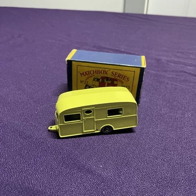 ¡EXCELENTE! Remolque Matchbox Moko Lesney 23A 1956 Berkeley Cavalier GMW original Caja Foto 1 de 4