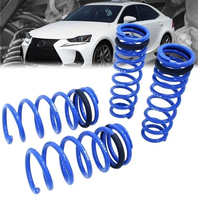Комплект пружин занижения катушки Megan 4 шт уличная версия для 14+ Lexus IS-Series XE30 - Изображение 1 из 3