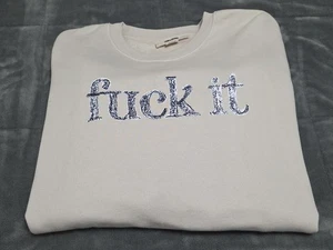 Sudadera Pullover Manga Larga Zadig & Voltaire "SUNDAY FK IT" TALLA 2XL - Imagen 1 de 16