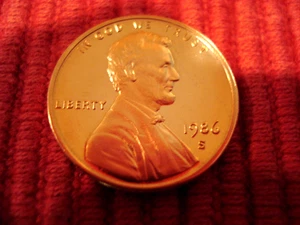 1986 S Lincoln Gem Proof Memorial Penny - Picture 1 of 5