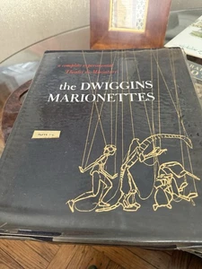 Lovely Copy The Dwiggins Marionettes - Abrams -Dorothy Abbe 1st Edition CHARITY - Foto 1 di 7