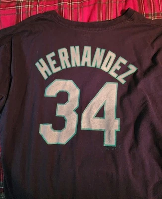 Camiseta de los Marineros de Seattle Camiseta Felix Hernández #34 2xlt Foto 1 de 3