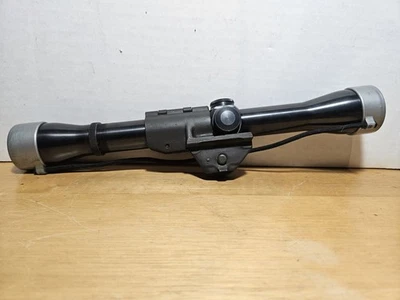 Weaver K4 60-B 4x Post Crosshair Reticle Vintage Rifle Scope - Clear Optics - Image 1 of 4