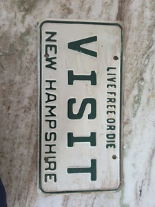 Targa Targa New Hampshire Campione Live Free or Die NH # VISITA - Foto 1 di 2