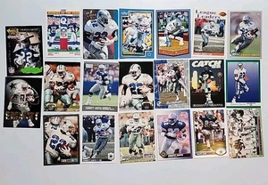 Emmitt Smith Football Card Lot (20) All Different, PROMO, Insert, Dallas Cowboys - Picture 1 of 4