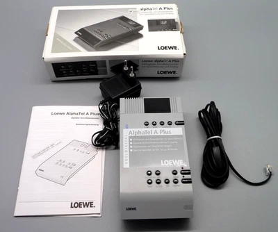 Loewe AlphaTel A Plus Anrufbeantworter Vintage wie neu- funktioniert - Bild 1 von 4