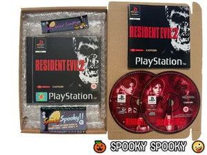 Resident Evil 2 PS1 - UK PAL VGC CIB - High Quality Packing - Tracked - Picture 1 of 12
