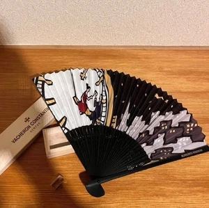 VACHERON CONSTANTIN Fans Folding Fan Sensu Japan Novelty w/ Box & Case - New - Picture 1 of 2