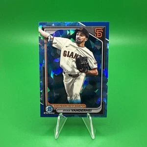2024 Bowman Sapphire Edition - Chrome Prospects Ryan Vanderhei #BCP-15 (RC).  C6 - Foto 1 di 2
