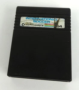 Commodore 64 C64 -- INTERNATIONAL SOCCER -- Modul Cart - Bild 1 von 1