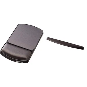 Fellowes Premium Height Adjustable Mouse Pad/Wrist Support - Graphite & 9178201  - Picture 1 of 5