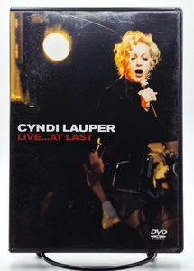 Cyndi Lauper: Live...At Last, 2004, DVD w/Insert, Concert, READ! - Picture 1 of 3