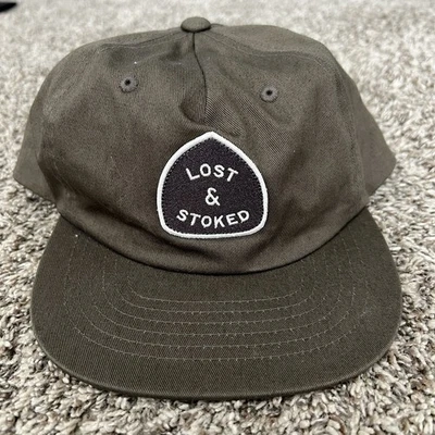 Gorra verde Lost & Stoked Ultimate Pursuit Hat Arbor exterior Foto 1 de 4