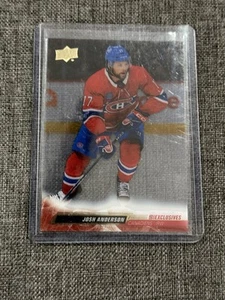 Josh Anderson 22/23 Clear Cut Ud Exclusive - Picture 1 of 2