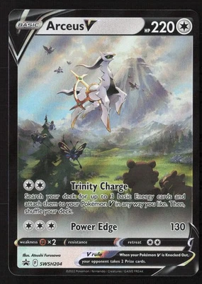 Arceus V - Promo SWSH: Sword & Shield Promo Cards SWSH204 NM - Image 1 of 2